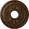 Ekena Millwork Baltimore Medallion (Canopies up to 5 1/2"), 15 3/8"OD x 4 1/4"ID x 1 1/2"P, Root Beer Crackle CM15BARBC - alternate 1